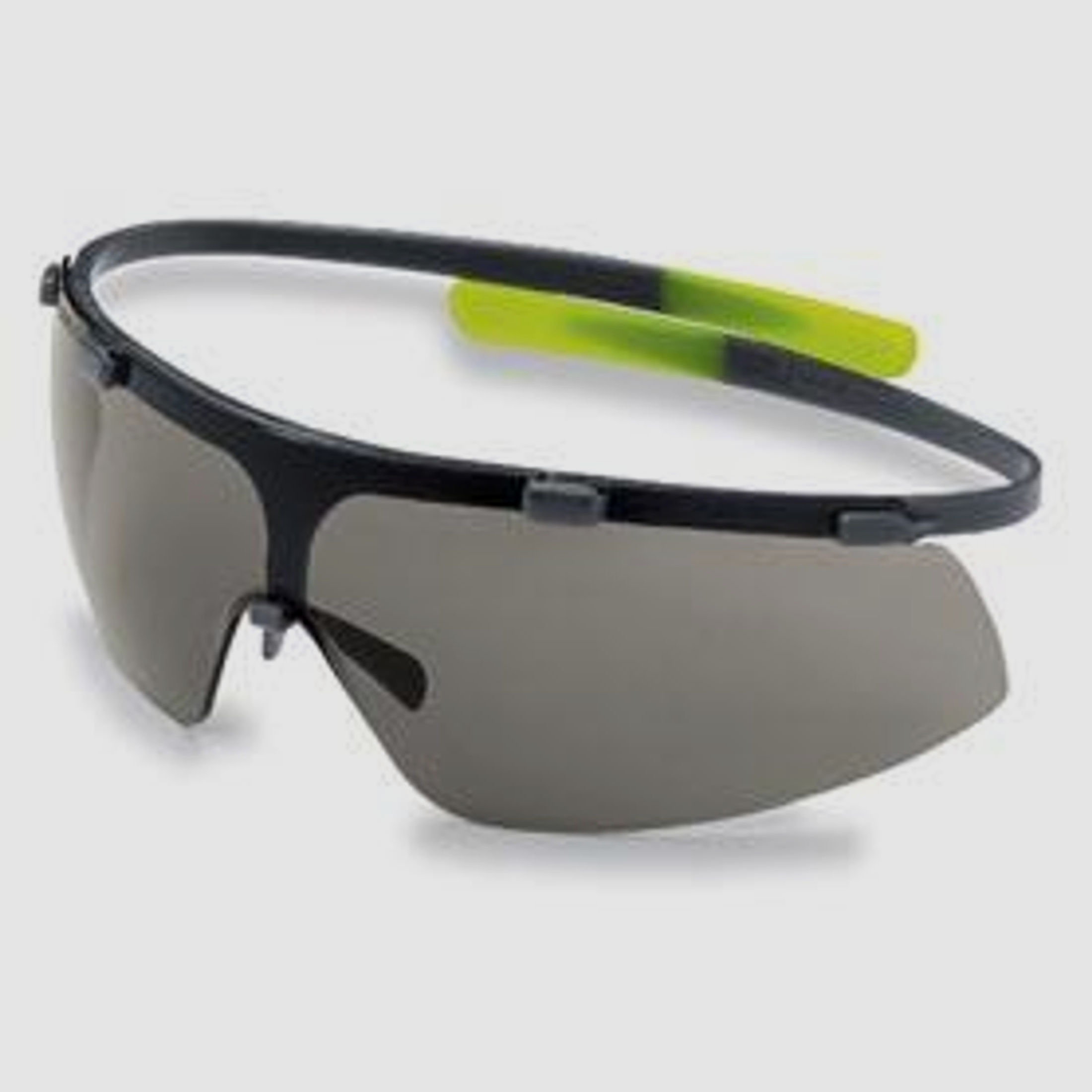 UVEX Schutzbrille Super G Schießbrille grau/grün Scheibe: anthraz.