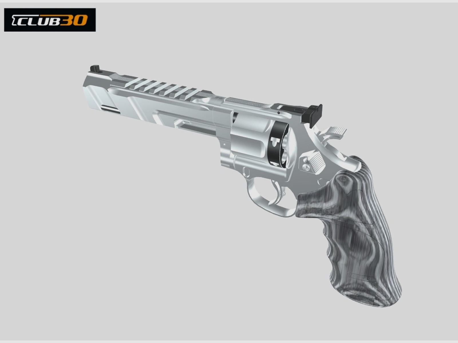 CLUB 30 Revolver Mod. RLrange HWC -6' .357Mag
