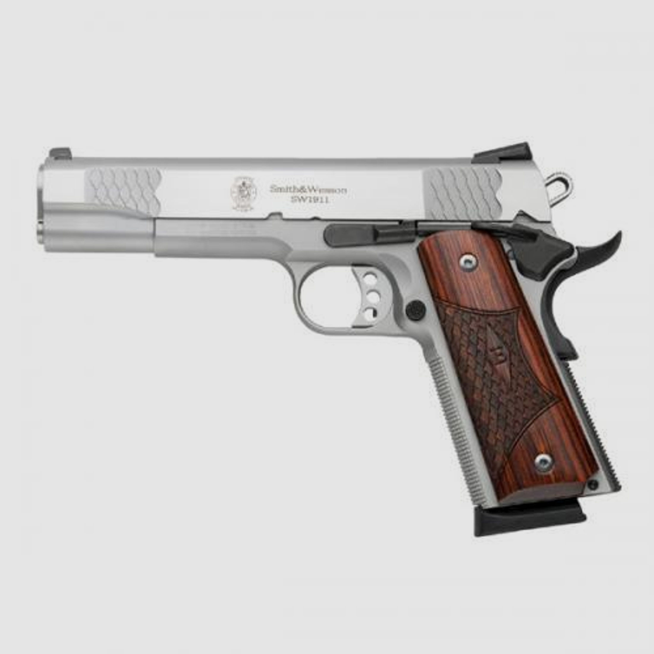 SMITH & WESSON Pistole Mod. 1911 -5' E-Serie .45Auto       stainless