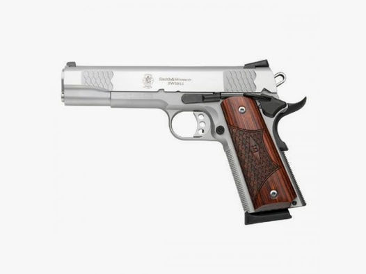 SMITH & WESSON Pistole Mod. 1911 -5' E-Serie .45Auto       stainless