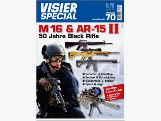VISIER Zeitschrift Special 70 M16 & AR-15  II