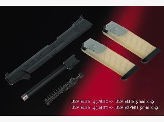 HECKLER & KOCH Pistolen-Wechselsystem f. USP 40/9mm (ohne Magazine) 9mmLuger Elite (6'')