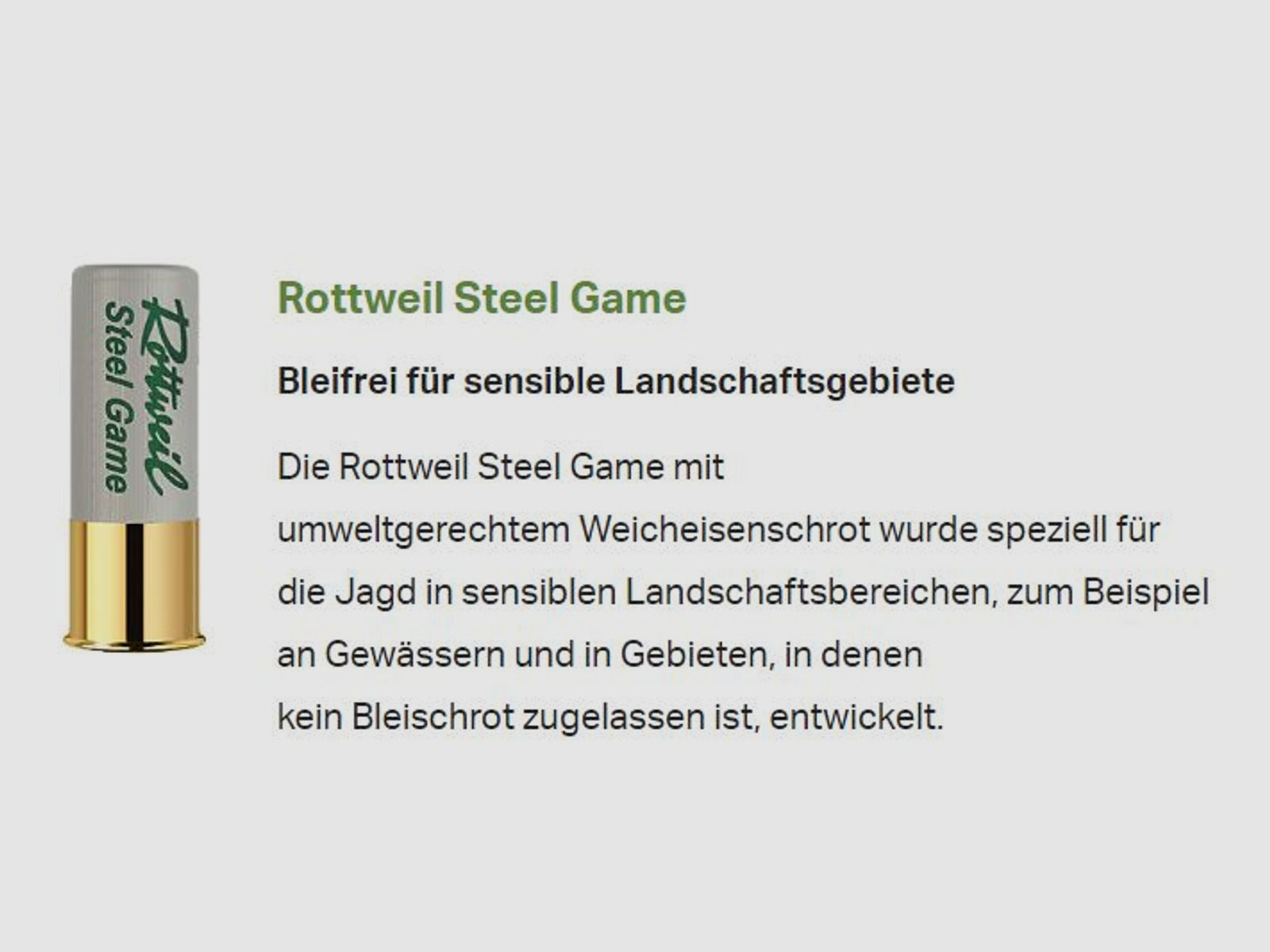 ROTTWEIL Schrot BLEIFREI 12/70 Steel Game 32 25 Stk 3,00mm #5 Normalb.
