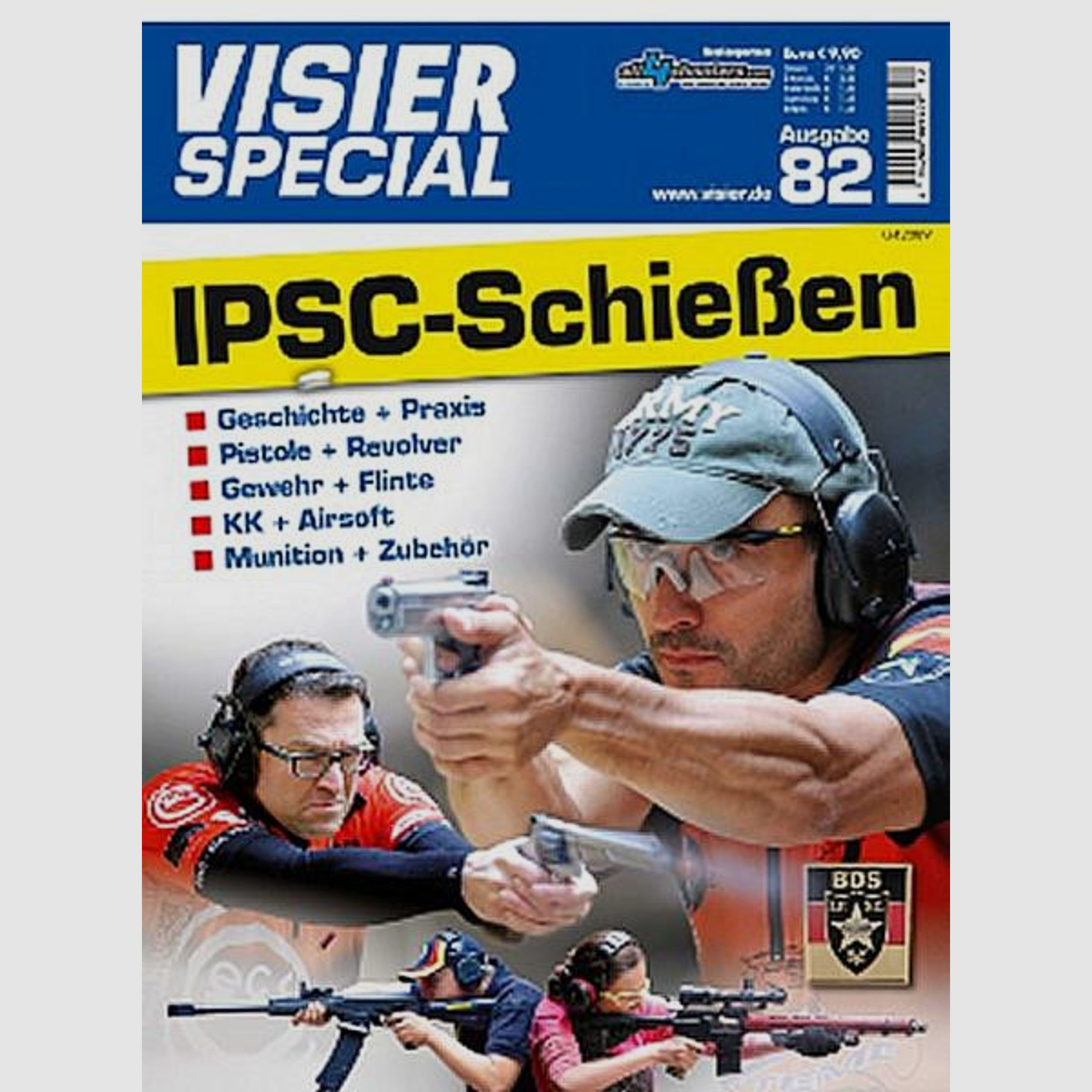 VISIER Zeitschrift Special 82 IPSC-Schießen