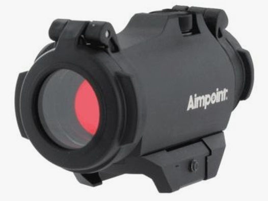 AIMPOINT Leuchtpunktvisier Micro H-2 m. Picatinny-Montage 2 MOA  schwarz matt