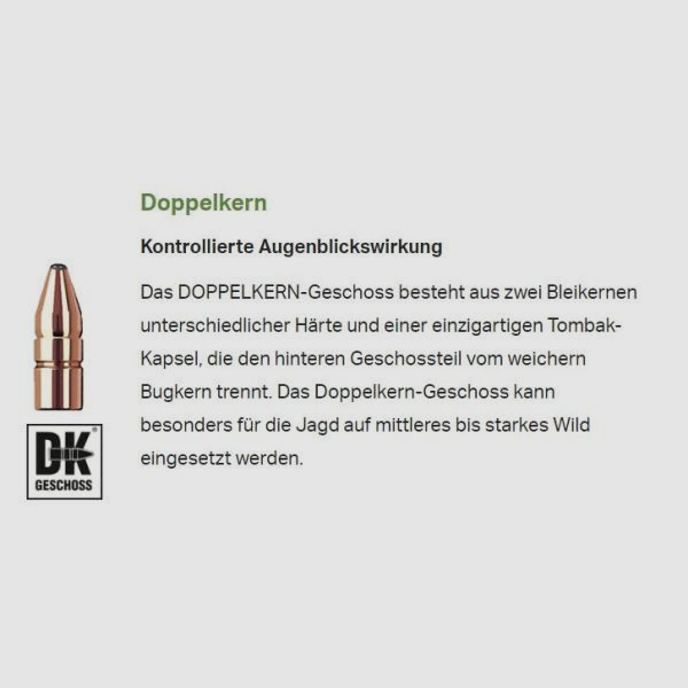 RWS Kugelpatronen .308Win DK 20 Stk   10,7g/165grs