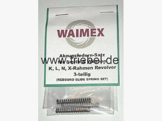 WAIMEX Tuning/Ersatzteil f. Revolver AbzugsFedern-Satz f. S&W K-L-N-X Rahmen