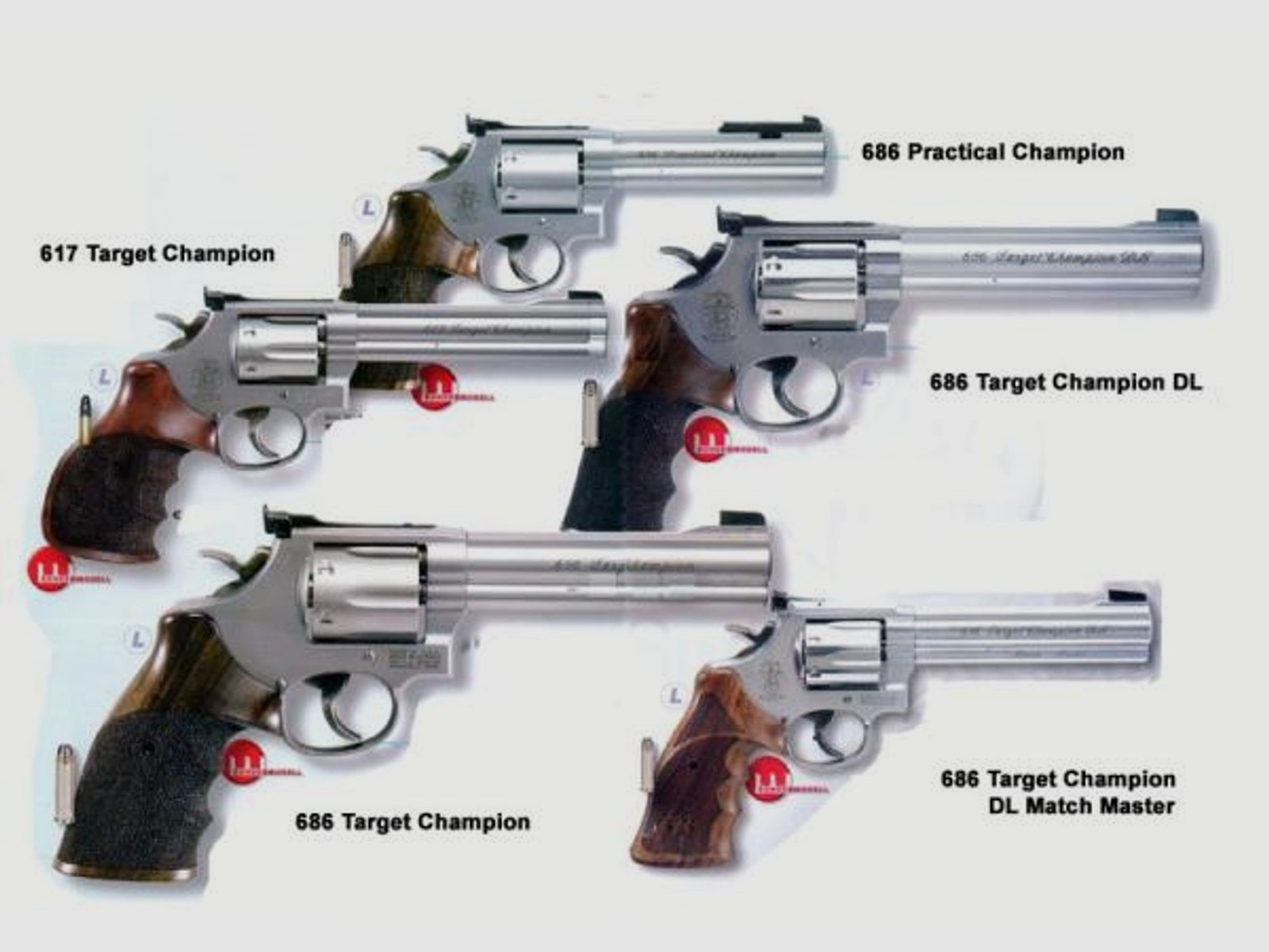 SMITH & WESSON Revolver Mod. 686 -6' Target Champion .357Mag   matt ohne Griff