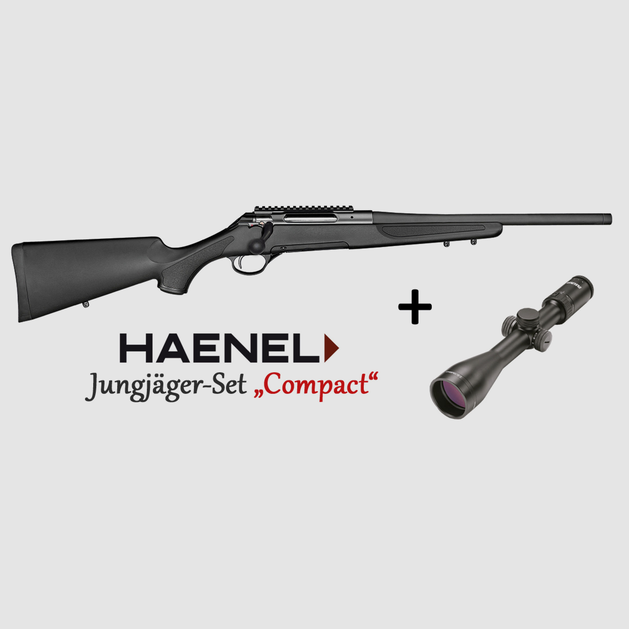 Haenel Komplettangebot Mod. JAEGER 10 Compact .308Win m.ZF 2,5-10x