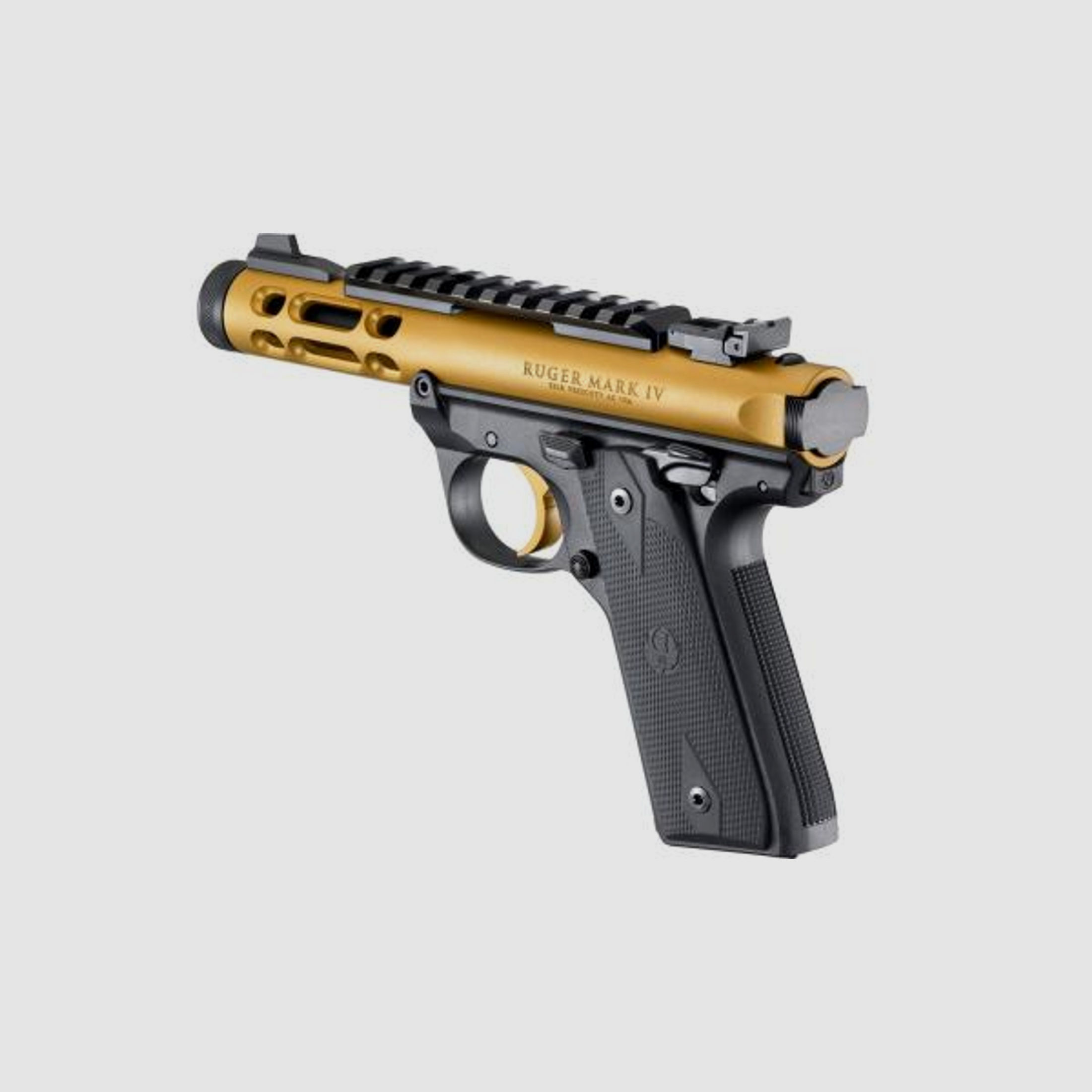 RUGER KK-Pistole Mod. Mark IV 22/45 Lite .22lr    Gold
