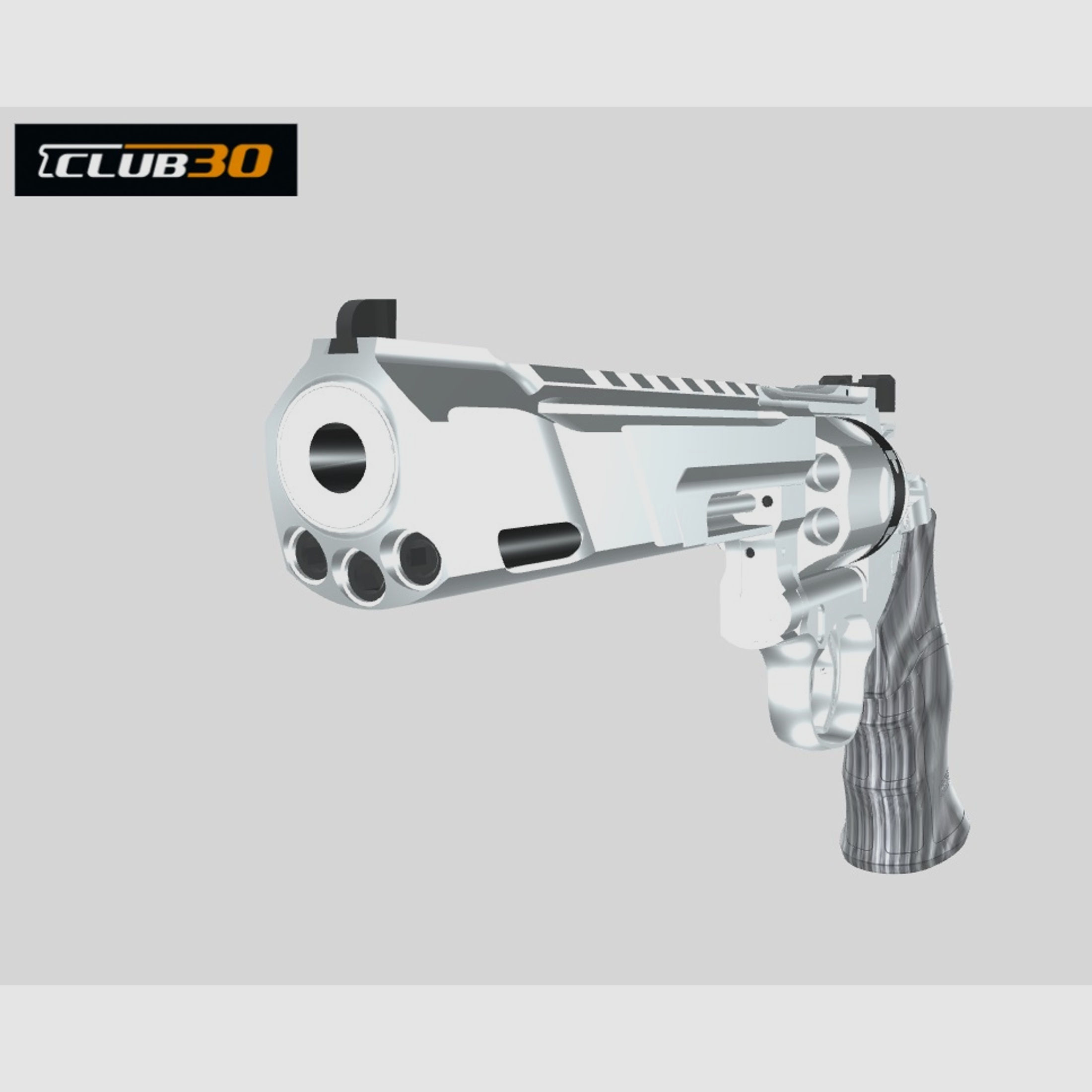 CLUB 30 Revolver Mod. RLrange HWC -6' .357Mag