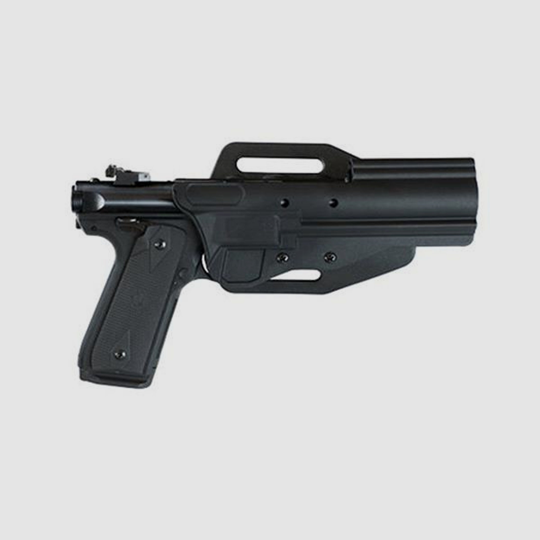 Tactical Solution Holster (Polymer) f. RUGER MK I-IV & 22/45 &amp; u.a Kydex, schwarz, ambidextrous