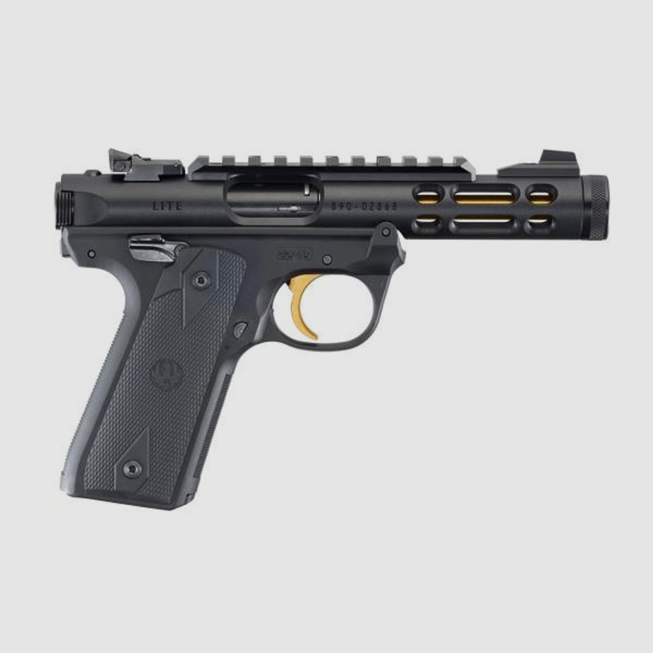 RUGER KK-Pistole Mod. Mark IV 22/45 Lite .22lr     Black/Gold