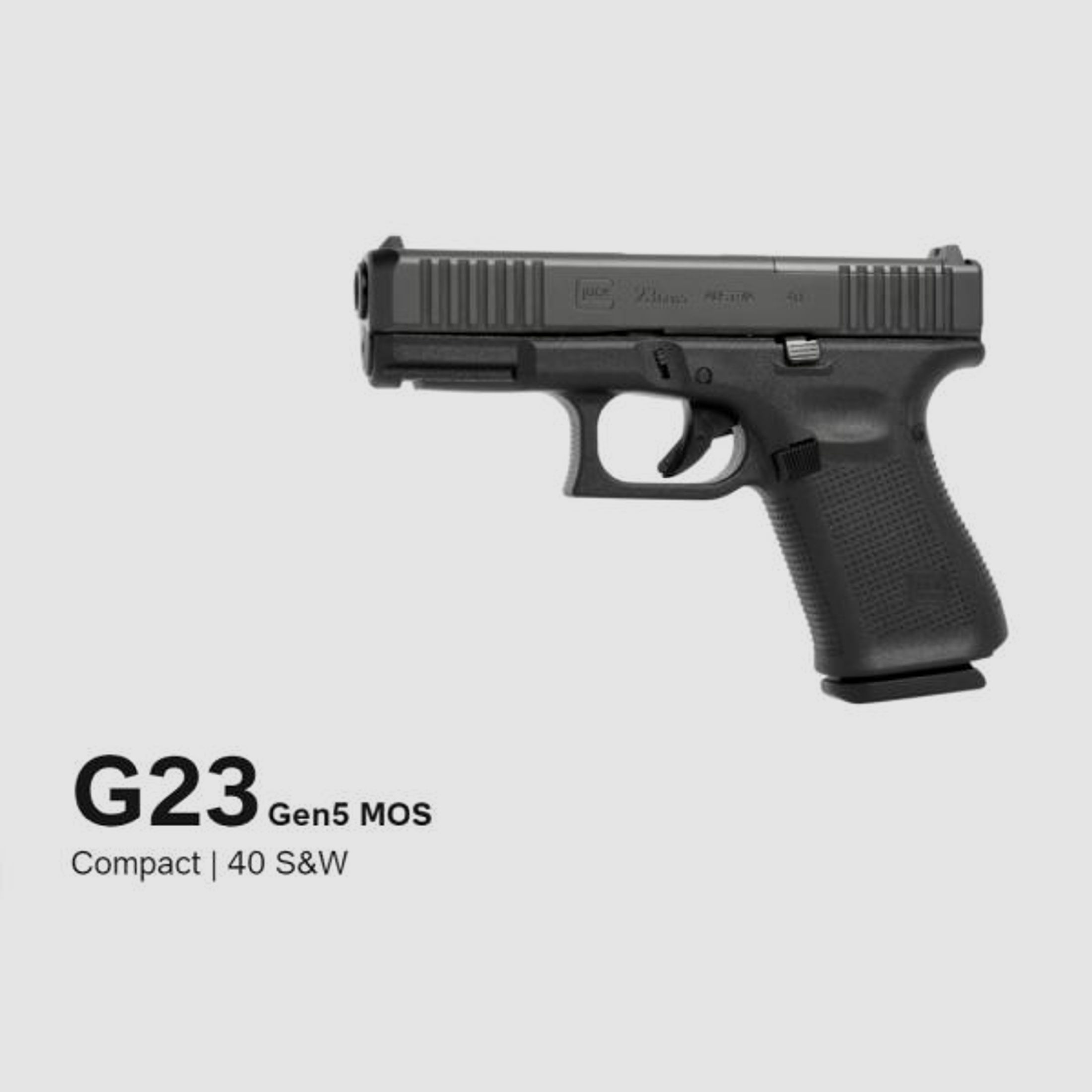GLOCK Pistole Mod. 23 Gen5 FS MOS .40S&W