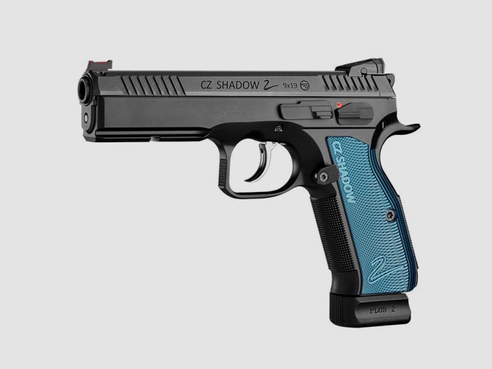 CZ BRNO Pistole Mod. CZ SHADOW 2 9mmLuger  'BLACK POLY' blau