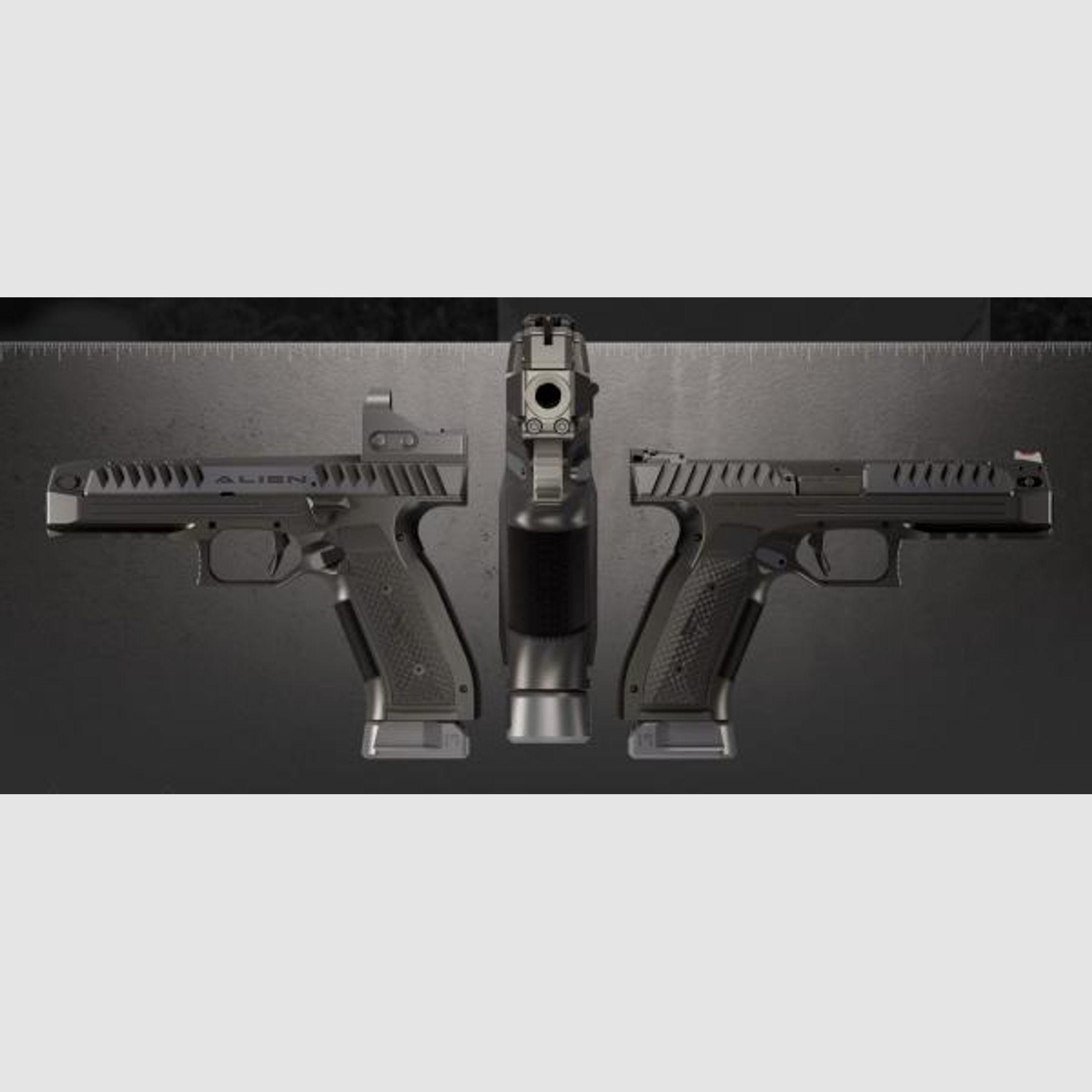 Laugo Arms Pistole Mod. ALIEN IPSC Retro 9mmLuger