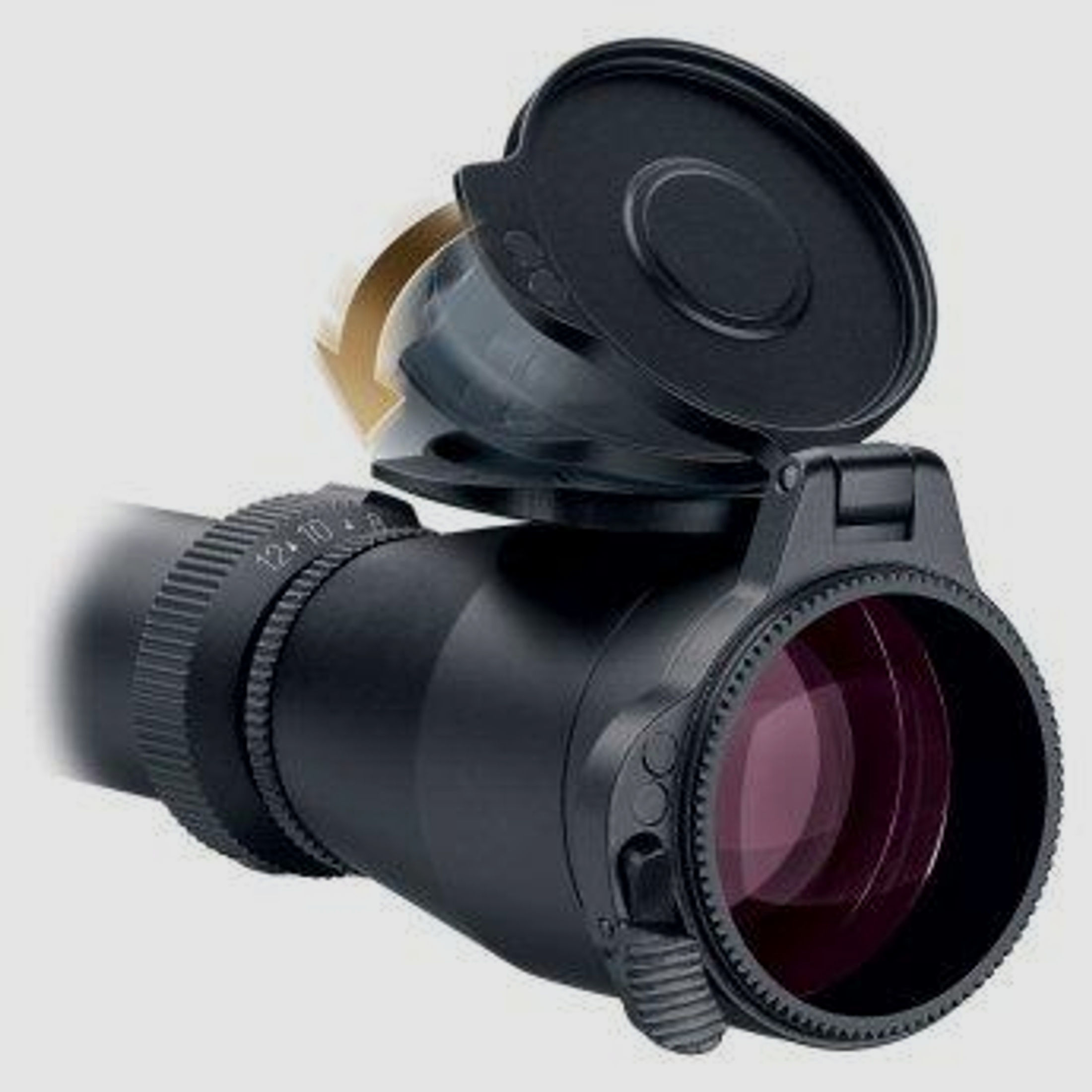 LEUPOLD Zubehör für Zielfernrohre Okular-Deckel Flip-Open Aluminium  -schwarz