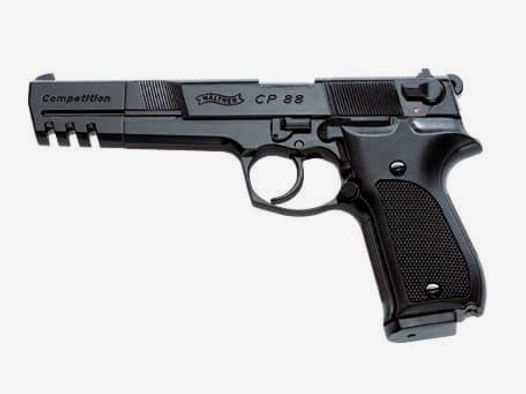 WALTHER CO2 Waffe Pistole CP88 -5,6' Kal. 4,5mm  schwarz