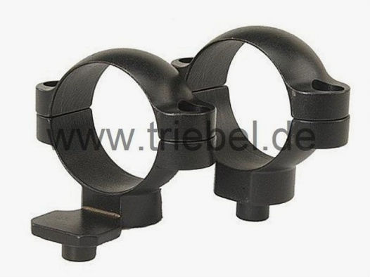 LEUPOLD Ring/Oberteil f. Montagen 30mm Ringe f. Quick Release high mattschwarz gekröpft