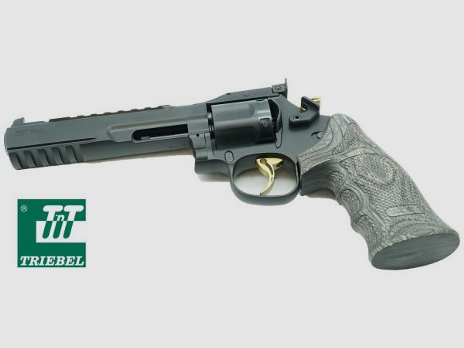 CLUB 30 Revolver Mod. RLrange -6' Black&Gold .357Mag     -Aristocrat