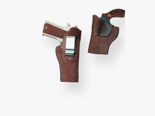 SICKINGER Innenbund-/Beinholster f. Glock17/SIG 226/Walther P88 63059  -Inside Clip braun