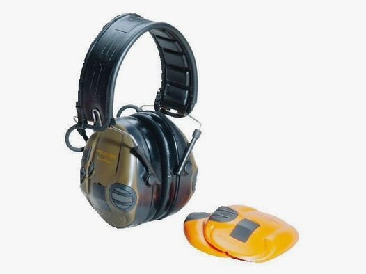 PELTOR Gehörschutz SportTac Hunting grün(orange) 26 dB - aktiv und flach