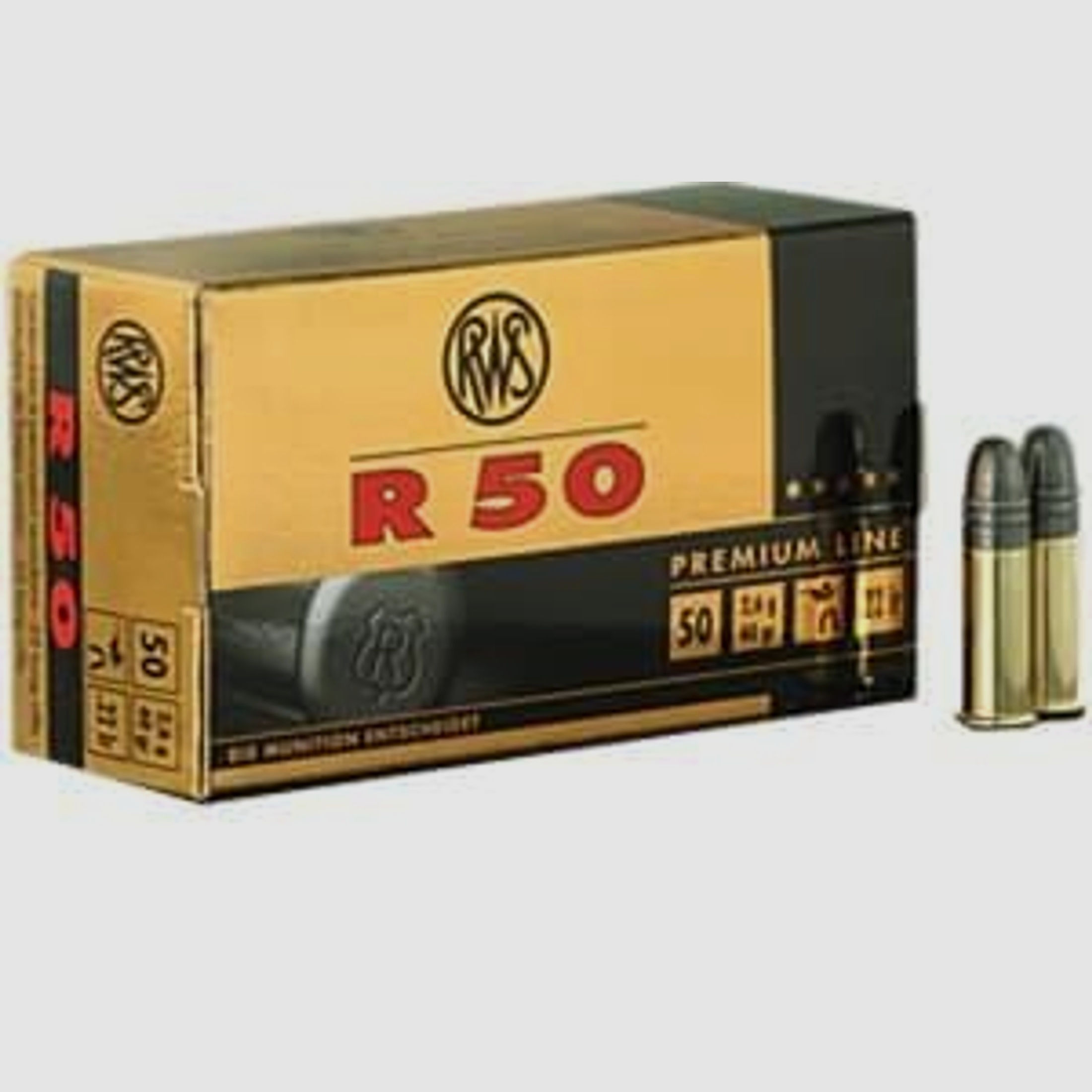 RWS KK-Munition .22lr R50 50 Stk  Premium Line