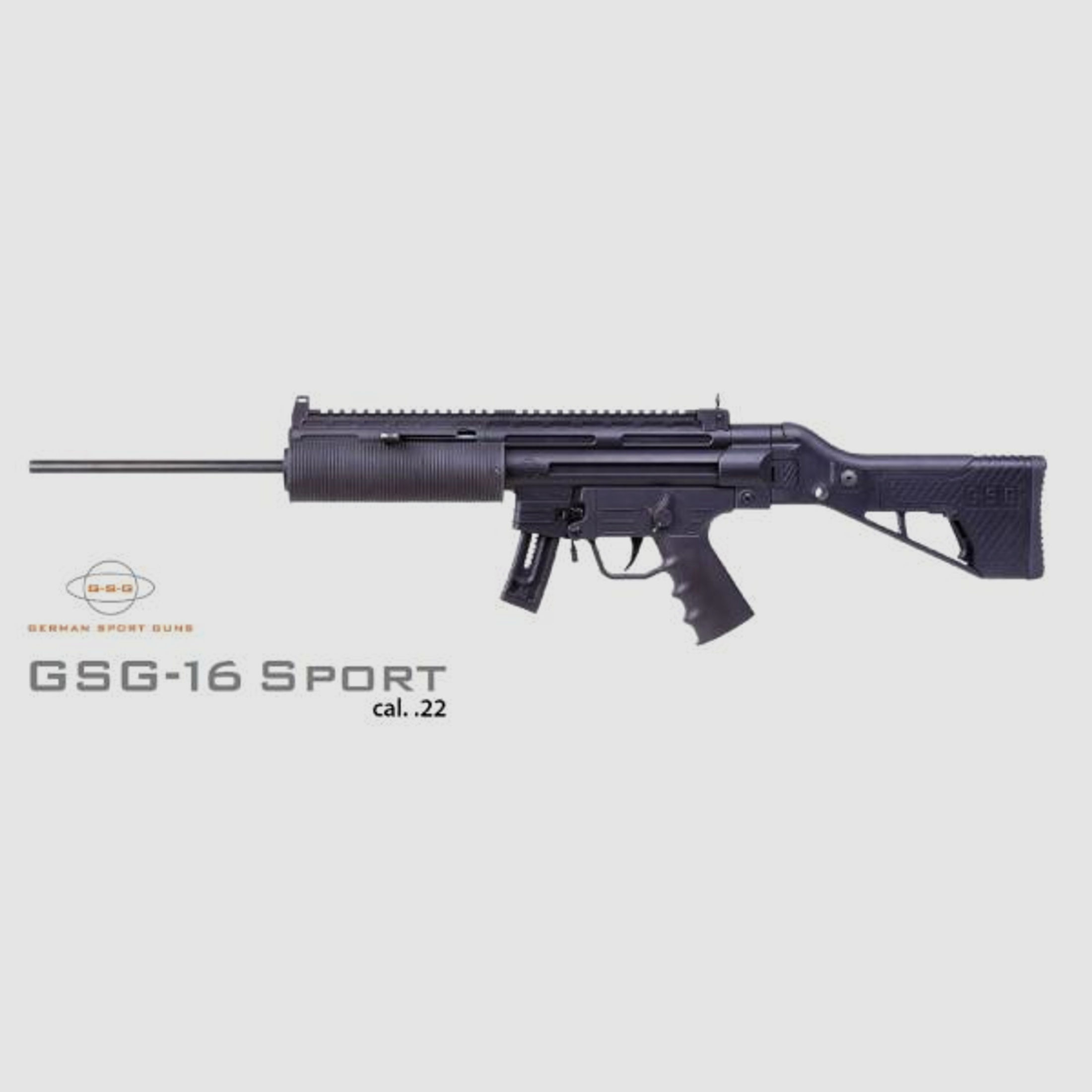 GSG KK-Selbstladebüchse Mod. GSG-16 Sport .22lr 10-Schuss (BKA-Bescheid)