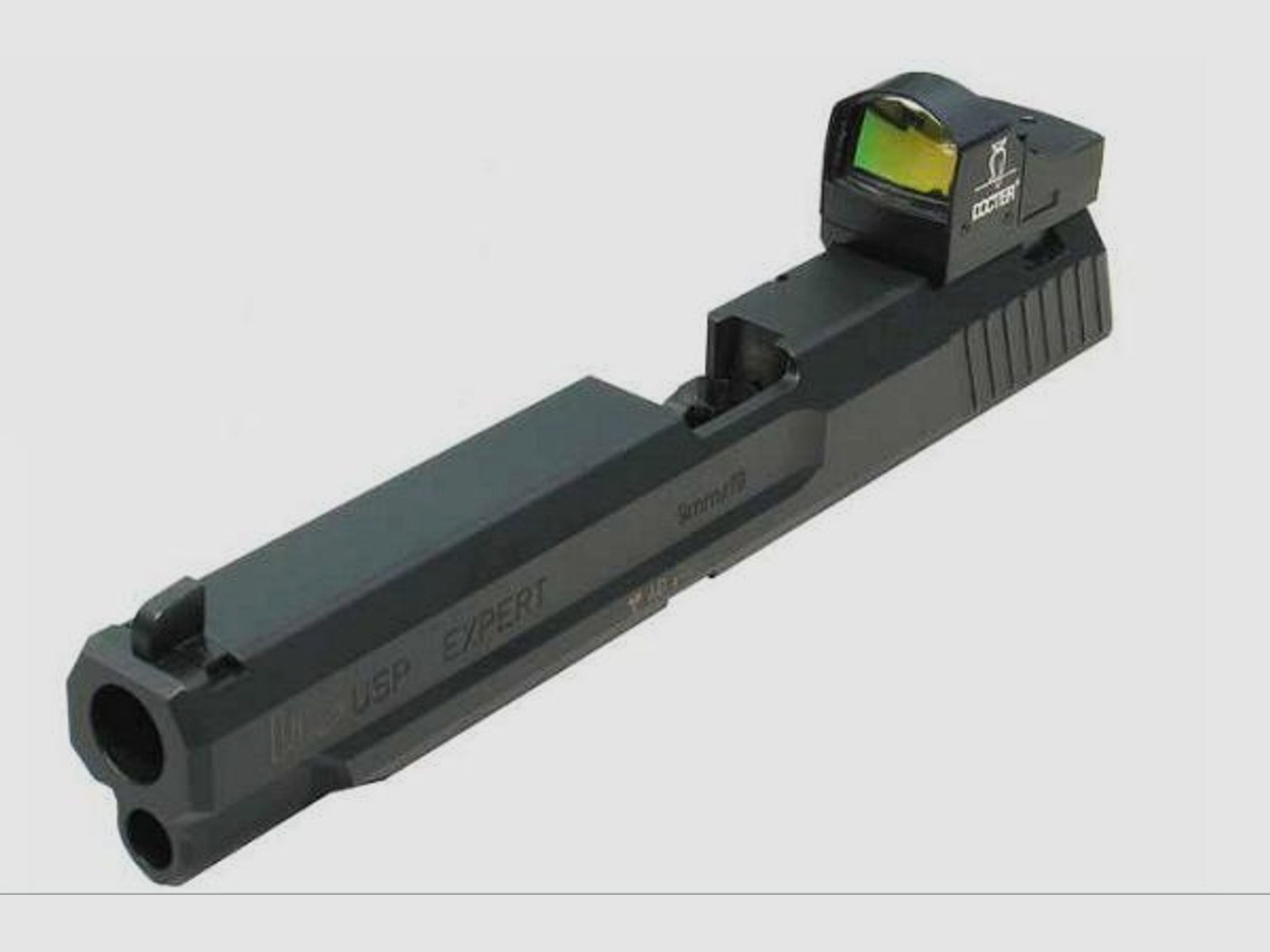 HENNEBERGER Montage f. Leuchtpunktvisier Montageplatte Docter Sight f. Glock  -45Auto/10mm