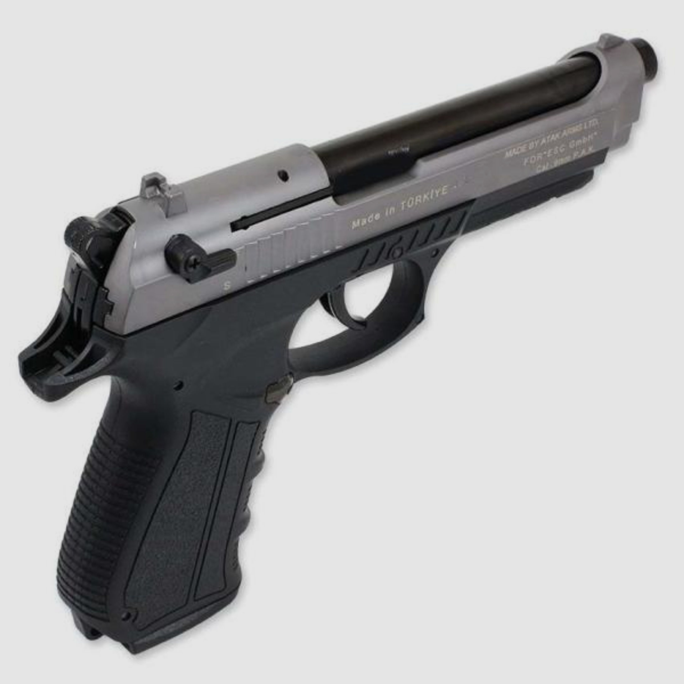 ZORAKI Gaspistole (SRS) 918 'BERETTA'-Style Kal. 9mm P.A. TITAN