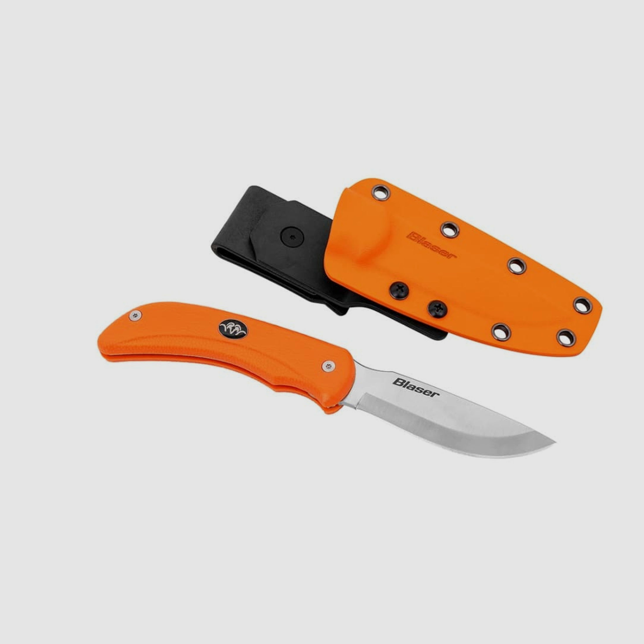 BLASER Feststehendes Messer R8 Ultimate -SwingBlade 10cm orange