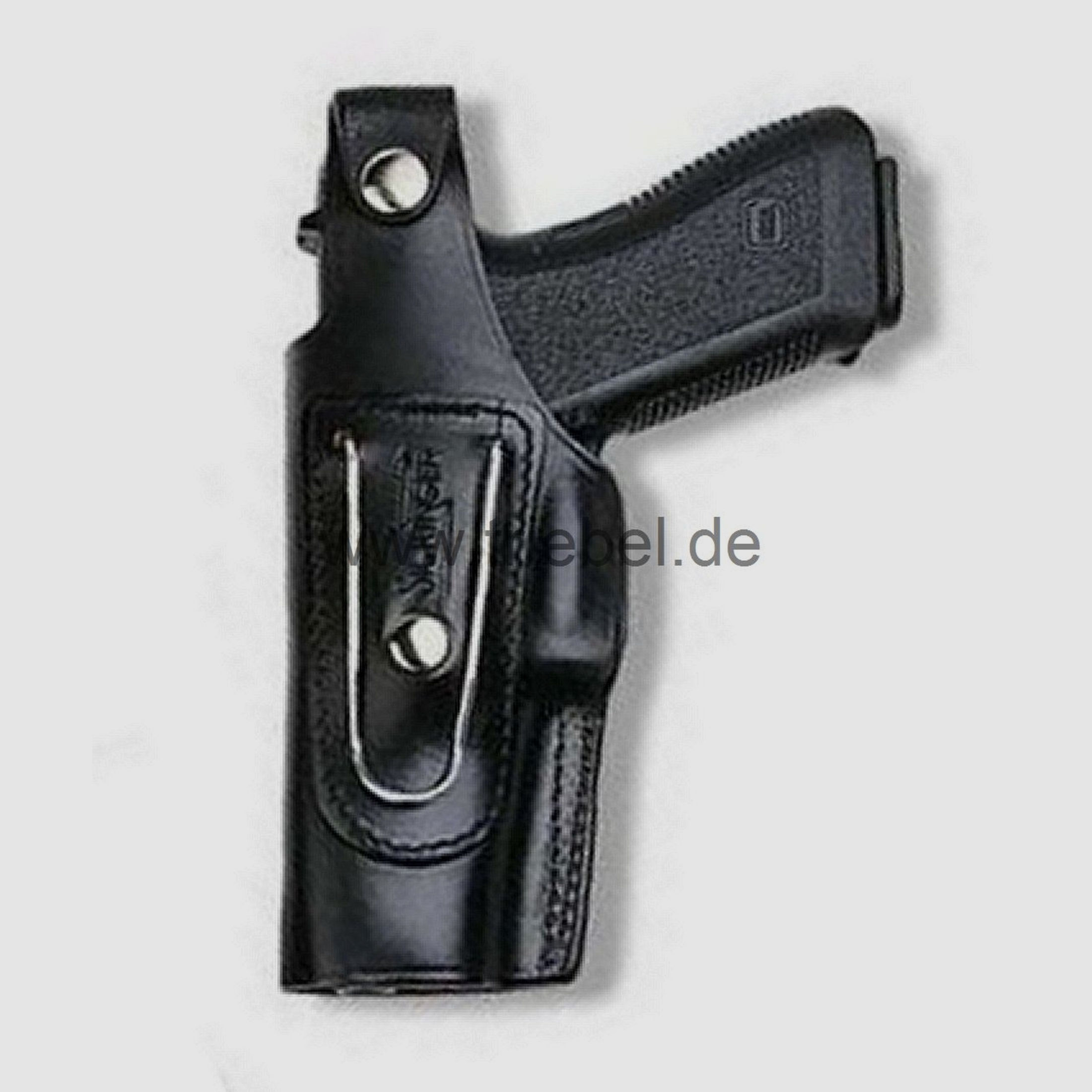 SICKINGER Holster (Leder) f. Glock 42 62315 -G-Man schwarz