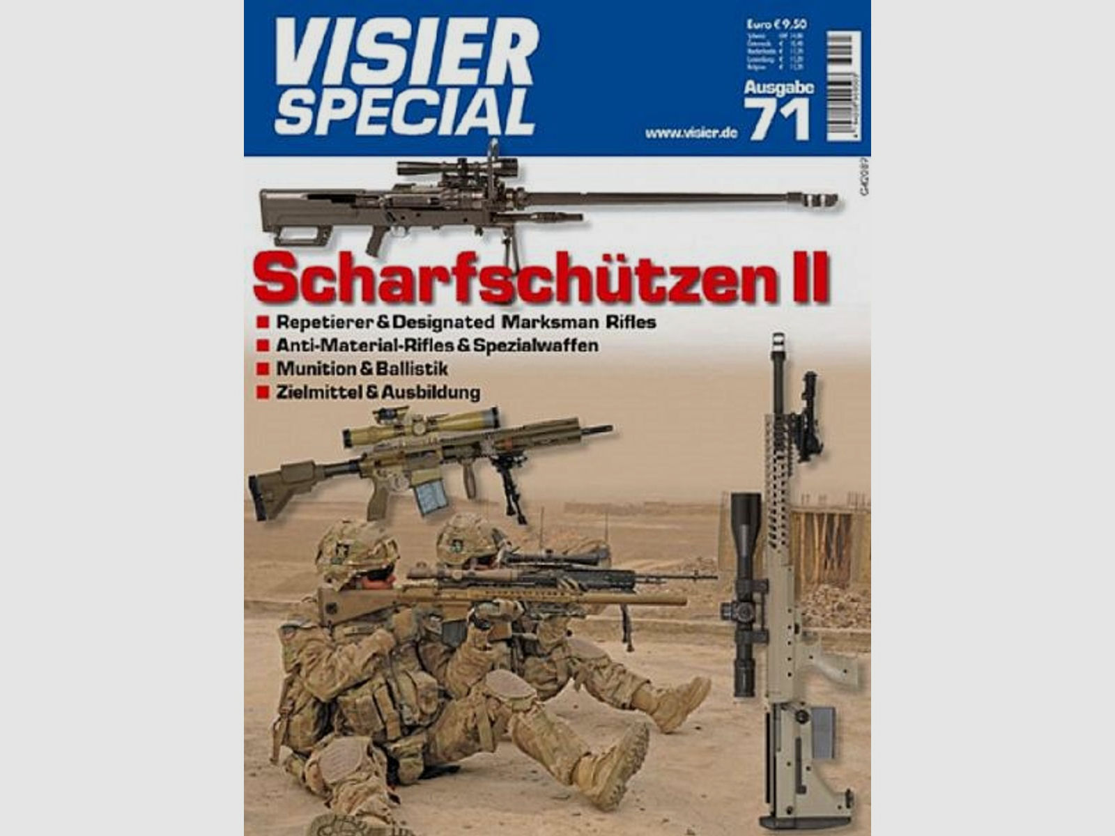 VISIER Zeitschrift Special 71 Scharfschützen II