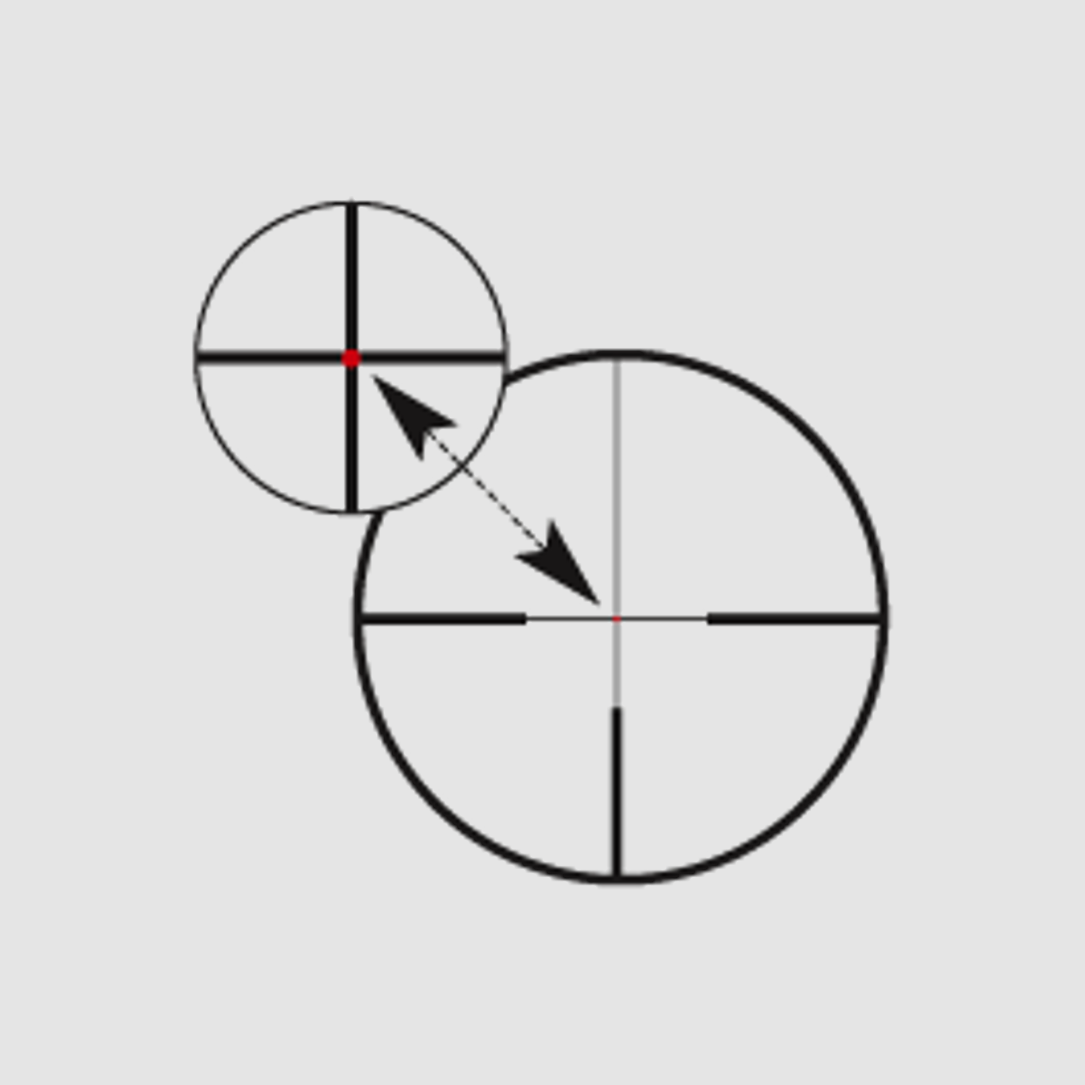 ZEISS Zielfernrohr mit Leuchtabsehen 3-12x56 Conquest V4 (30mm) Abs. 60