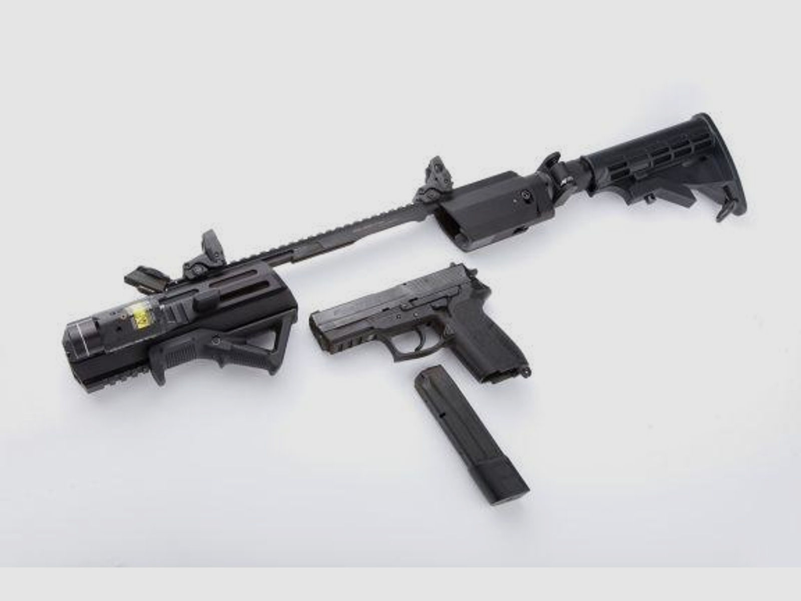 HERA-Arms Schaft TrIarII RTU -m. TelekopSchaft f. Walther PPQ -4'