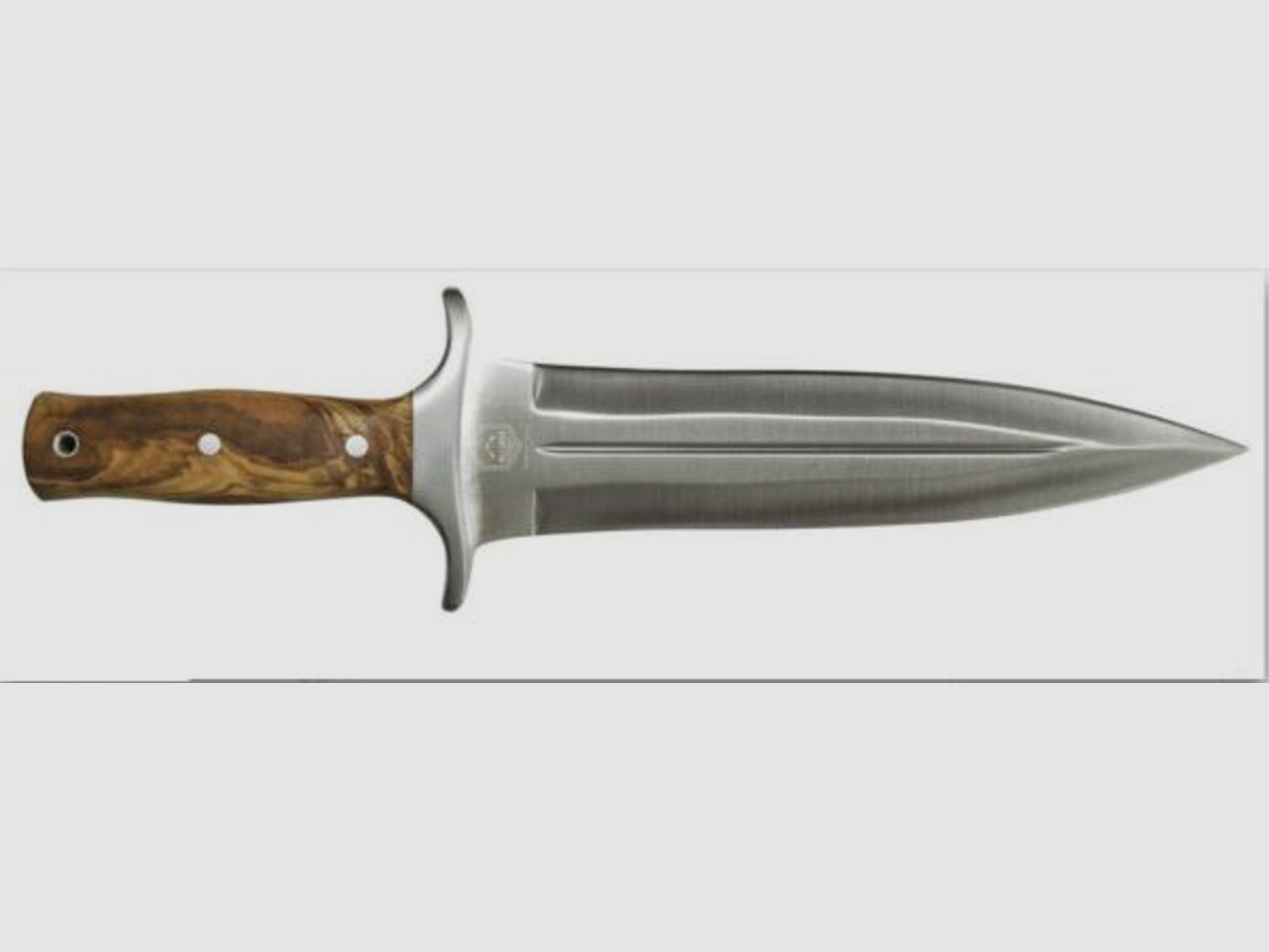 ALLJAGD Messer ab 18 Jahre Saufänger 24cm Olivenholz natur