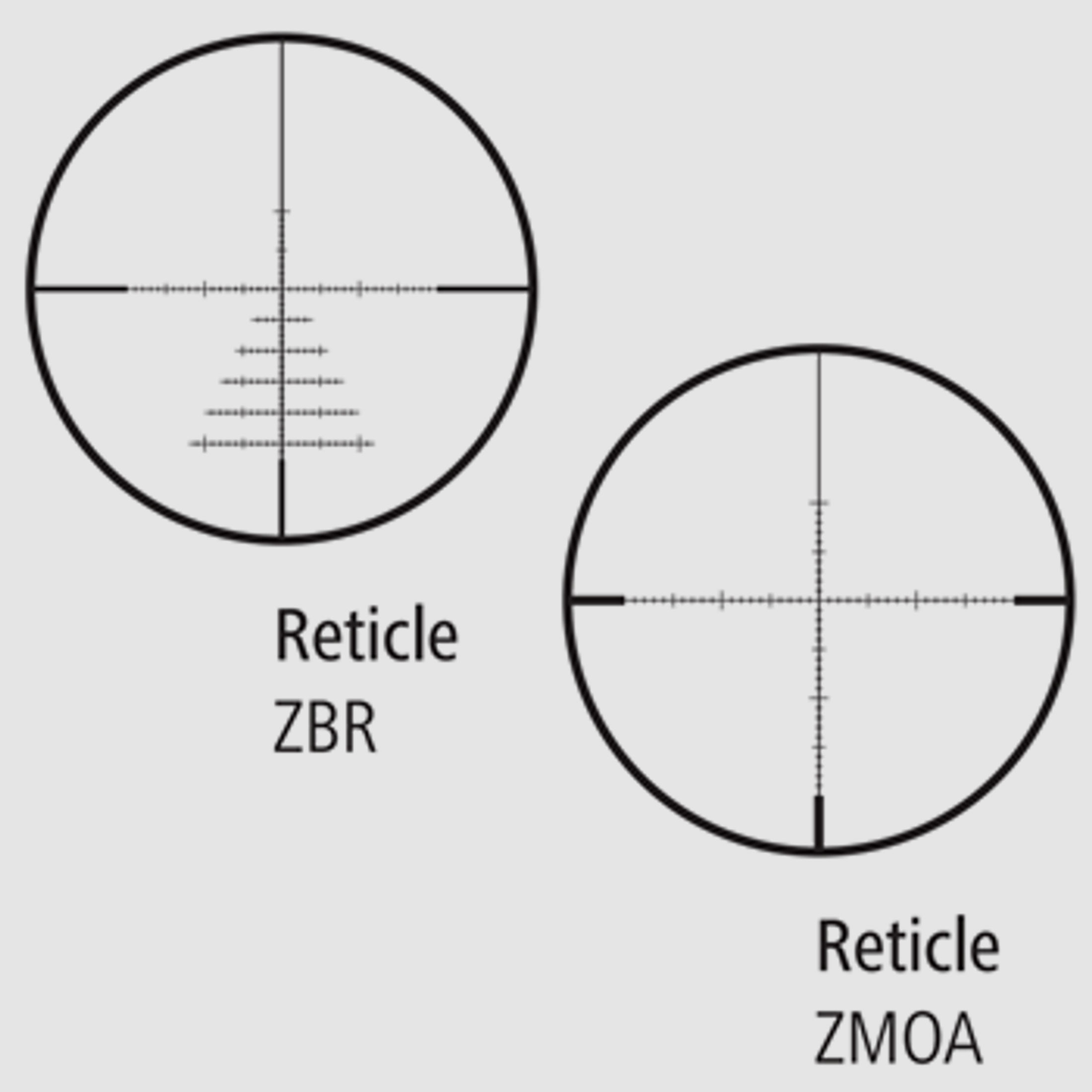 ZEISS Zielfernrohr mit Leuchtabsehen 6-24x50 Conquest V4 (30mm) Abs. ZMOAi-1 ASV Höhe