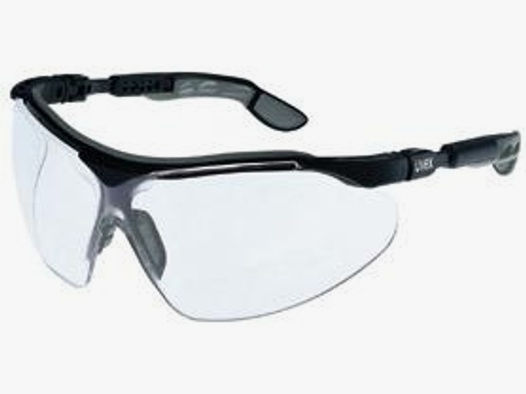UVEX Schutzbrille I-VO Schießbrille grau Scheibe: farblos
