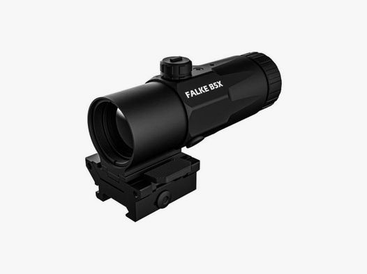 FALKE Optik Leuchtpunktvisier B5xLE Magnifier 5-fach-Booster m. Picatinny-Montage