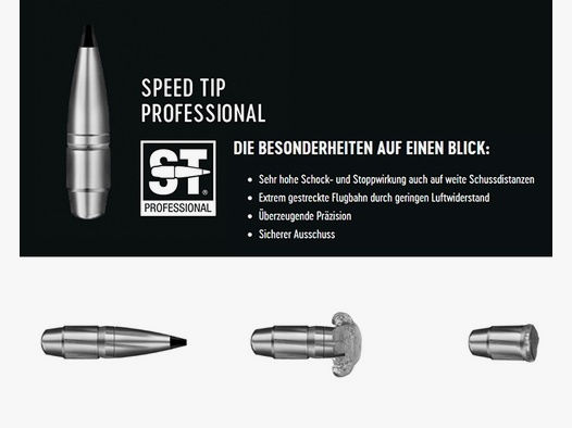 RWS Kugelpatronen 7mmRemMag Speed Tip Pro 20 Stk 9,7g/150gr