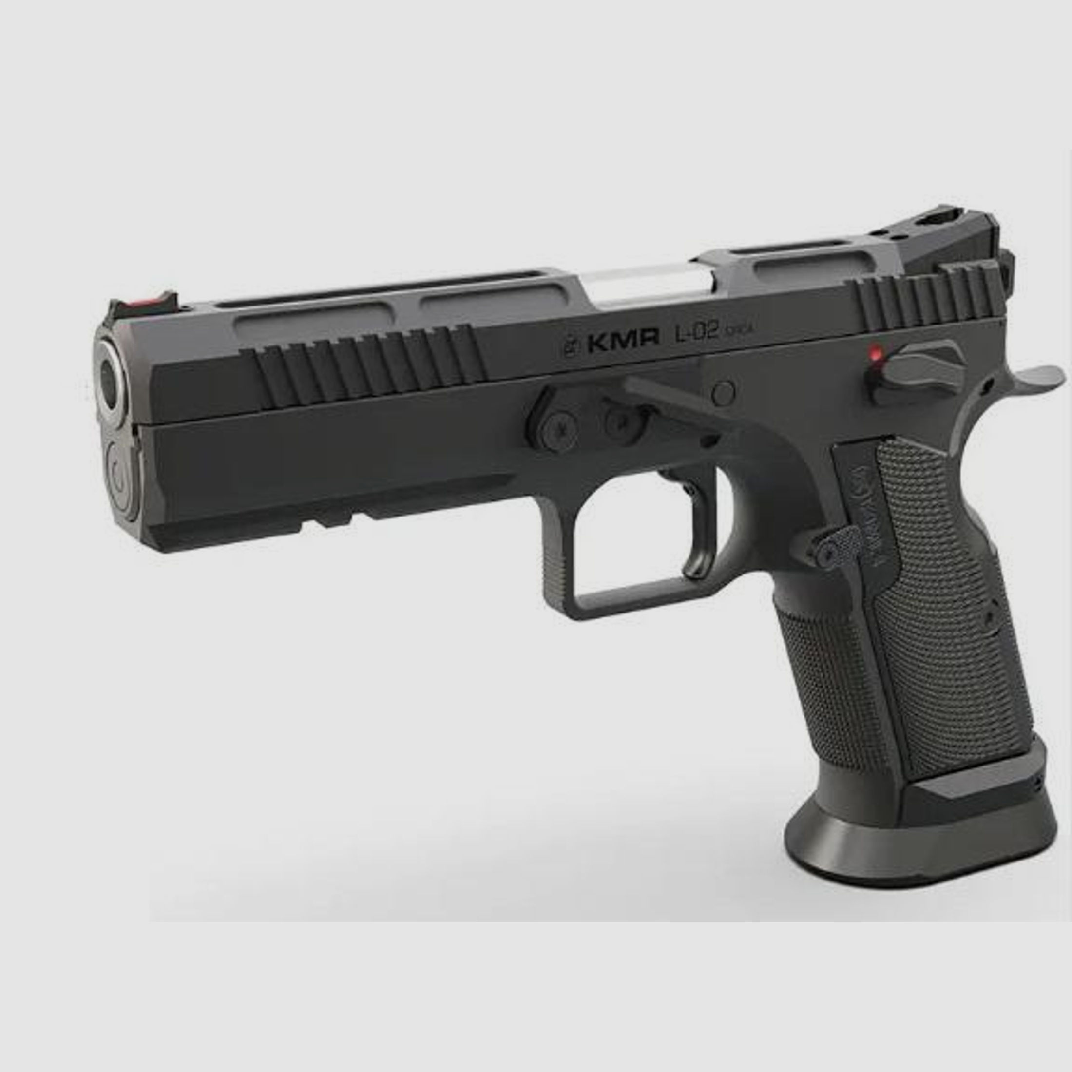 KMR Precision Arms Tuning/Ersatzteil f. Pistole Magazintrichter Alu -schwarz f. für meisten Modelle