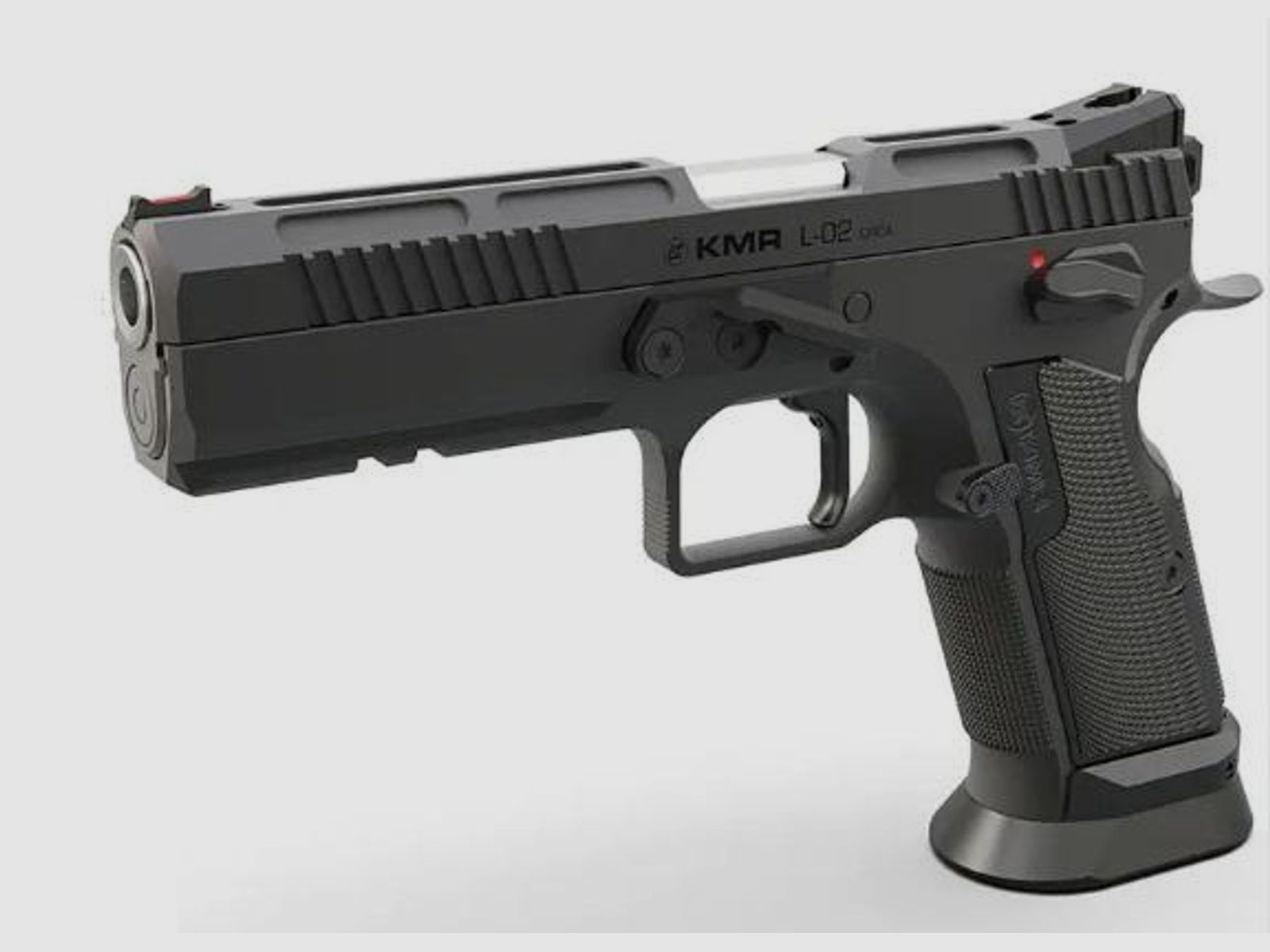 KMR Precision Arms Tuning/Ersatzteil f. Pistole Magazintrichter Alu -schwarz f. für meisten Modelle