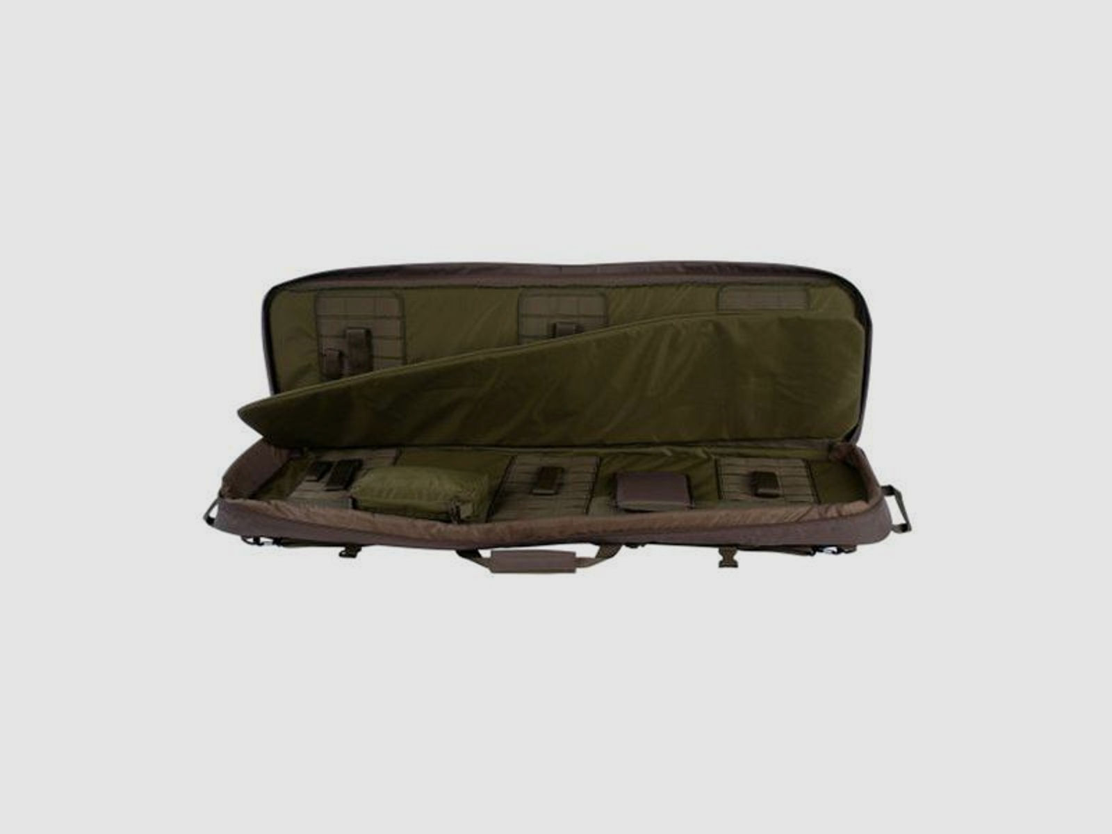 TASMANIAN TIGER Futteral f. Langwaffe Modular Rifle Bag DOUBLE olive 125 x 36 x12 (+18)