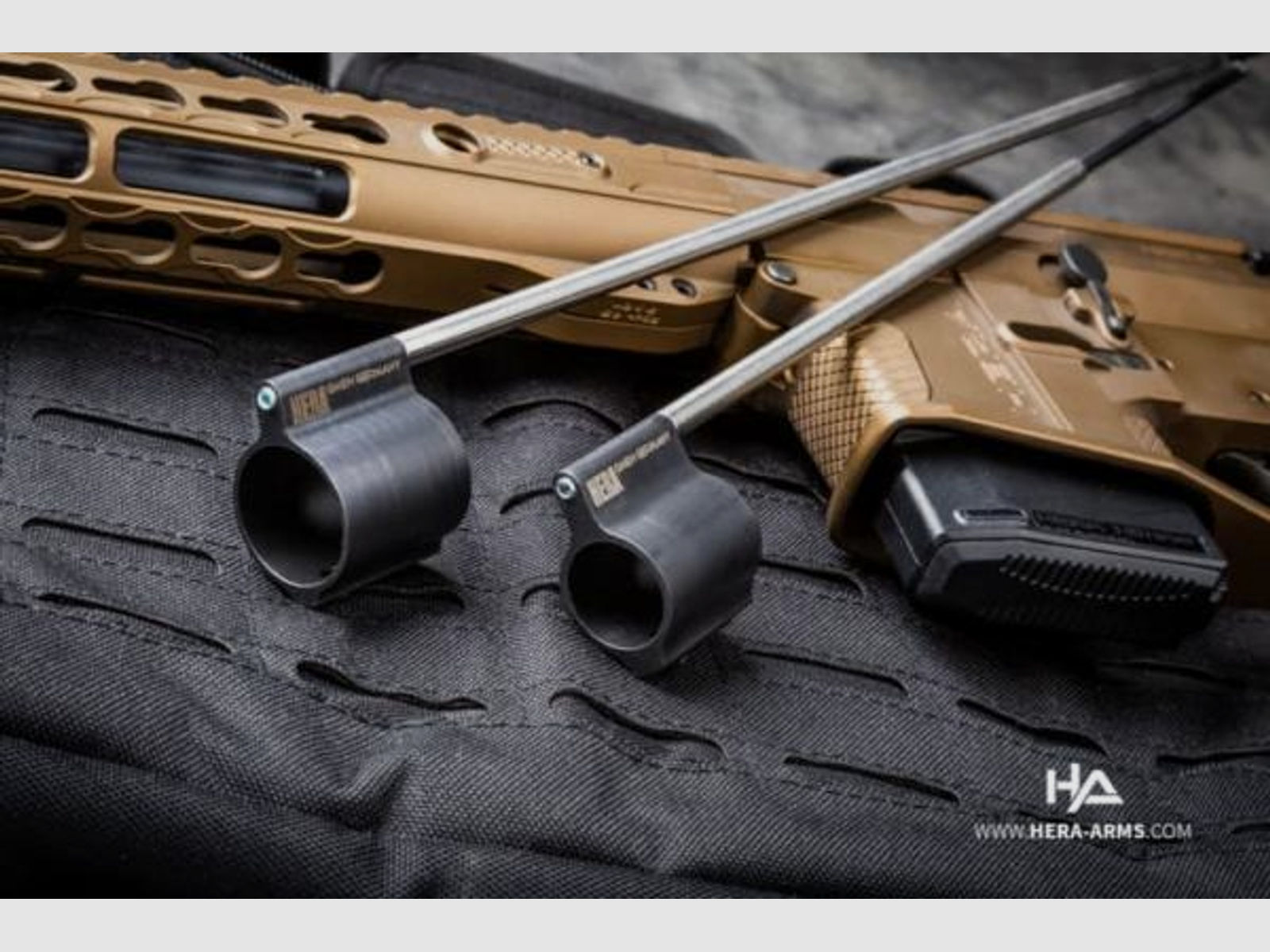HERA-Arms Tuning/Ersatzteil f. Langwaffe Gas Block AGS Pistol  .750 inkl. Gastube