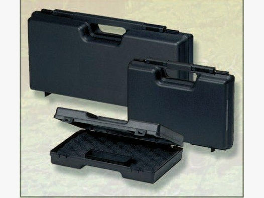 FRITZMANN Pistolenkoffer Kunststoff f. 1 Waffe 30x19x7cm  MIT Schloß
