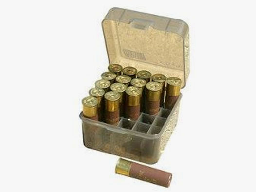 MTM Munitionsbox Schrot Kal. 12 25/rauchklar #S25-12M-41