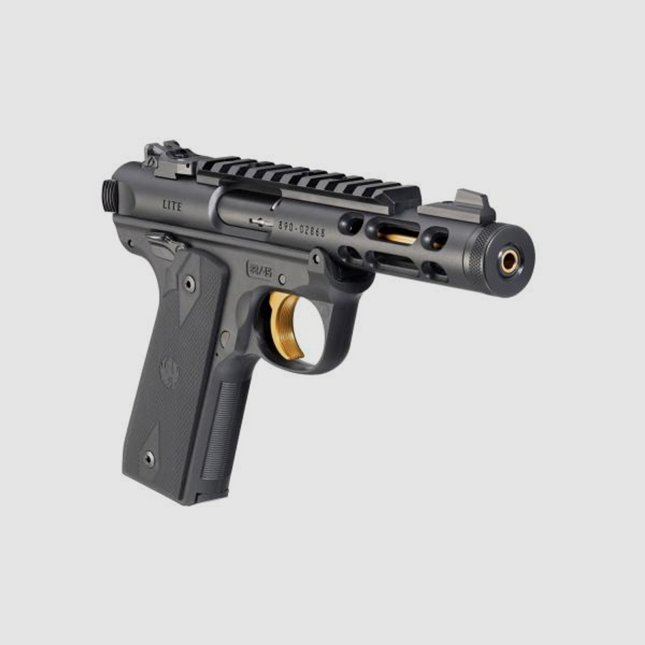 RUGER KK-Pistole Mod. Mark IV 22/45 Lite .22lr     Black/Gold