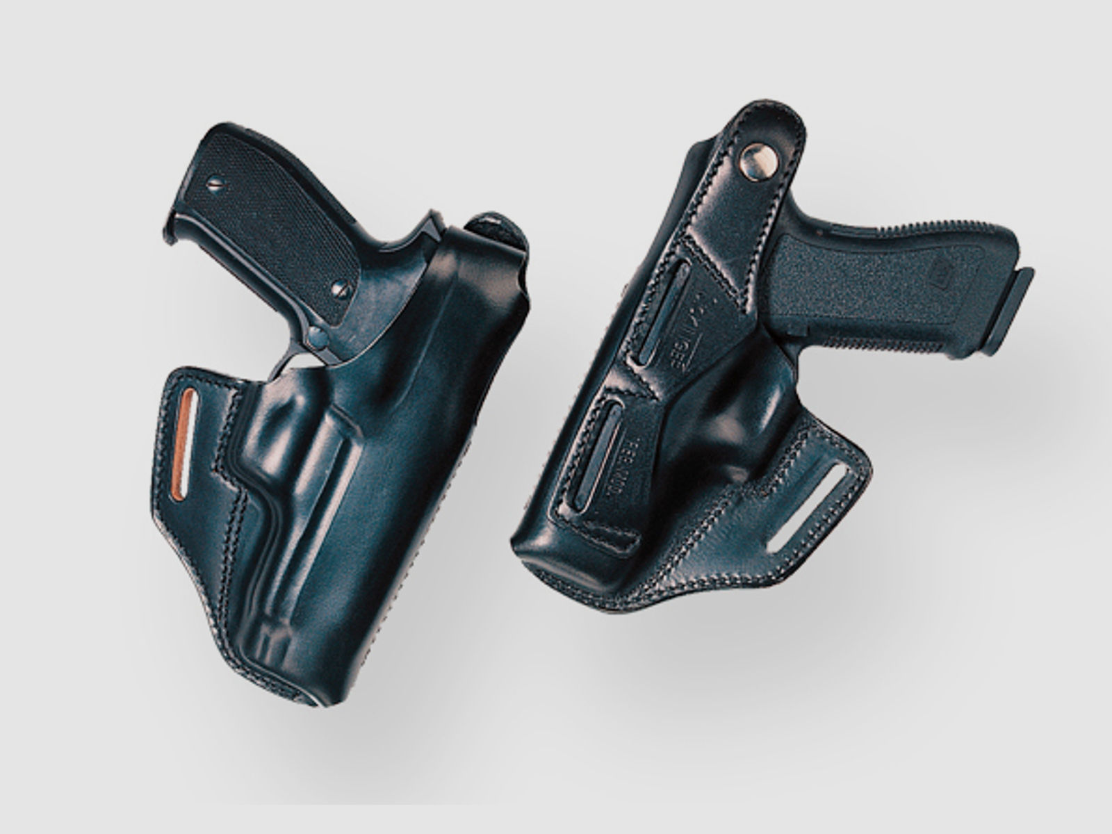 SICKINGER Holster (Leder) f. Glock 29/30 62753 -Belt Master schwarz