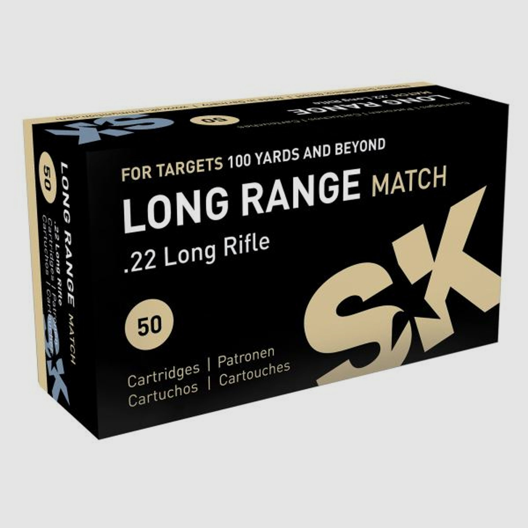 SK KK-Munition .22lr Long Range Match 40 grs 50 Stk