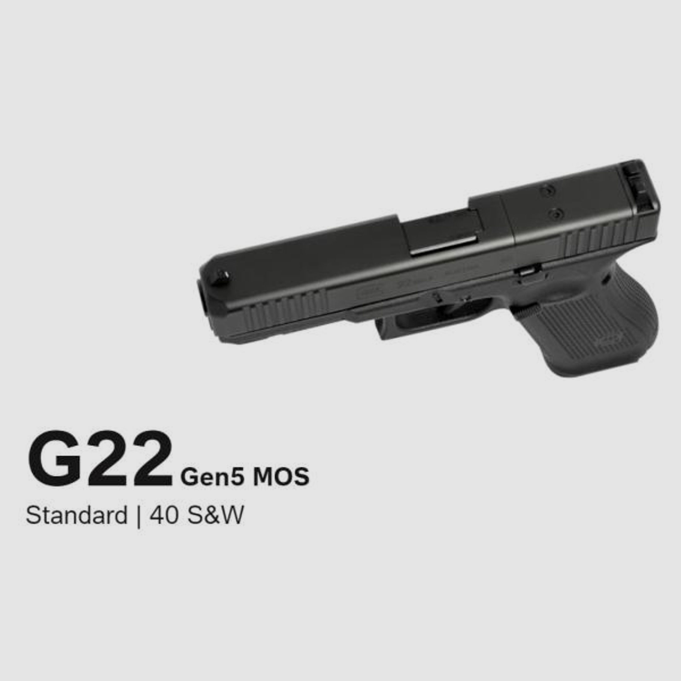 GLOCK Pistole Mod. 22 Gen5 FS MOS .40S&W